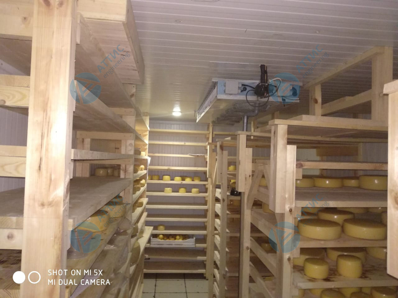 Поставка и монтаж холодильного оборудования для сырного производства