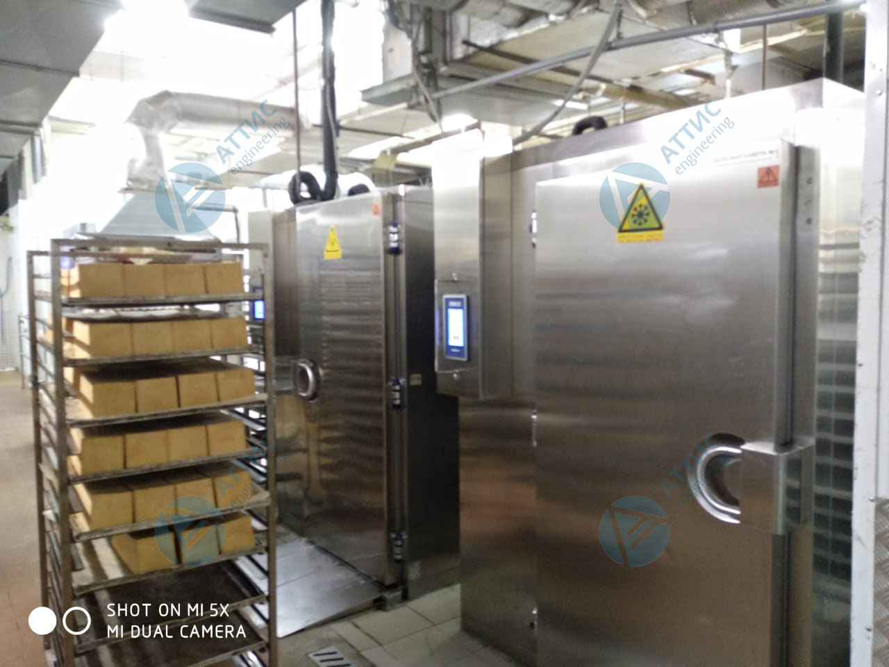 Поставка и монтаж промышленного холодильного и климатического оборудования для производства хлебобулочных изделий